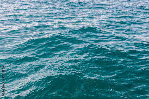 Water surface and texture in the Mediterranean Sea