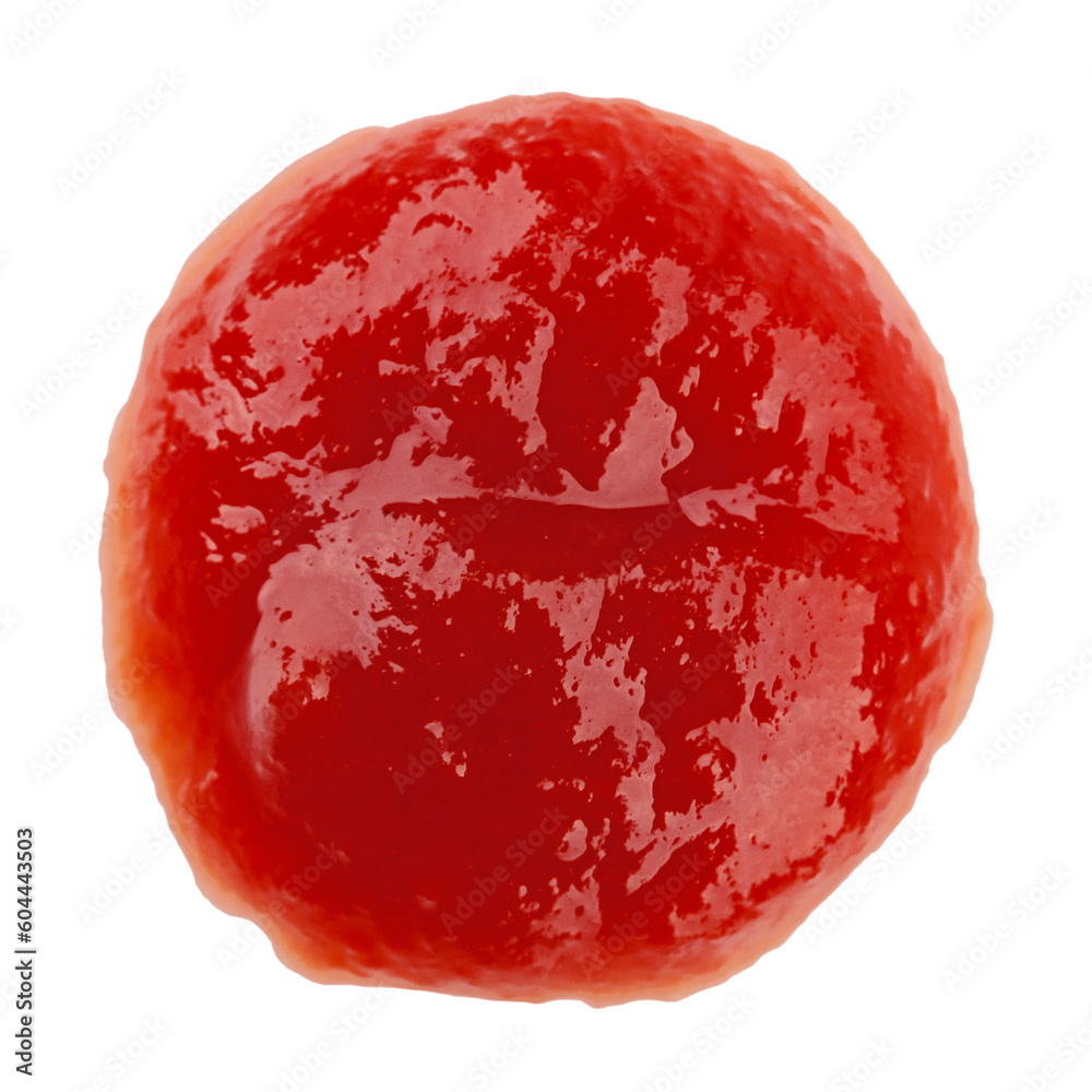 tomato sauce, ketchup splashes, isolated on white background, clipping path, full depth of field tomato sauce, ketchup splashes, isolated on white background, clipping path, full depth of field