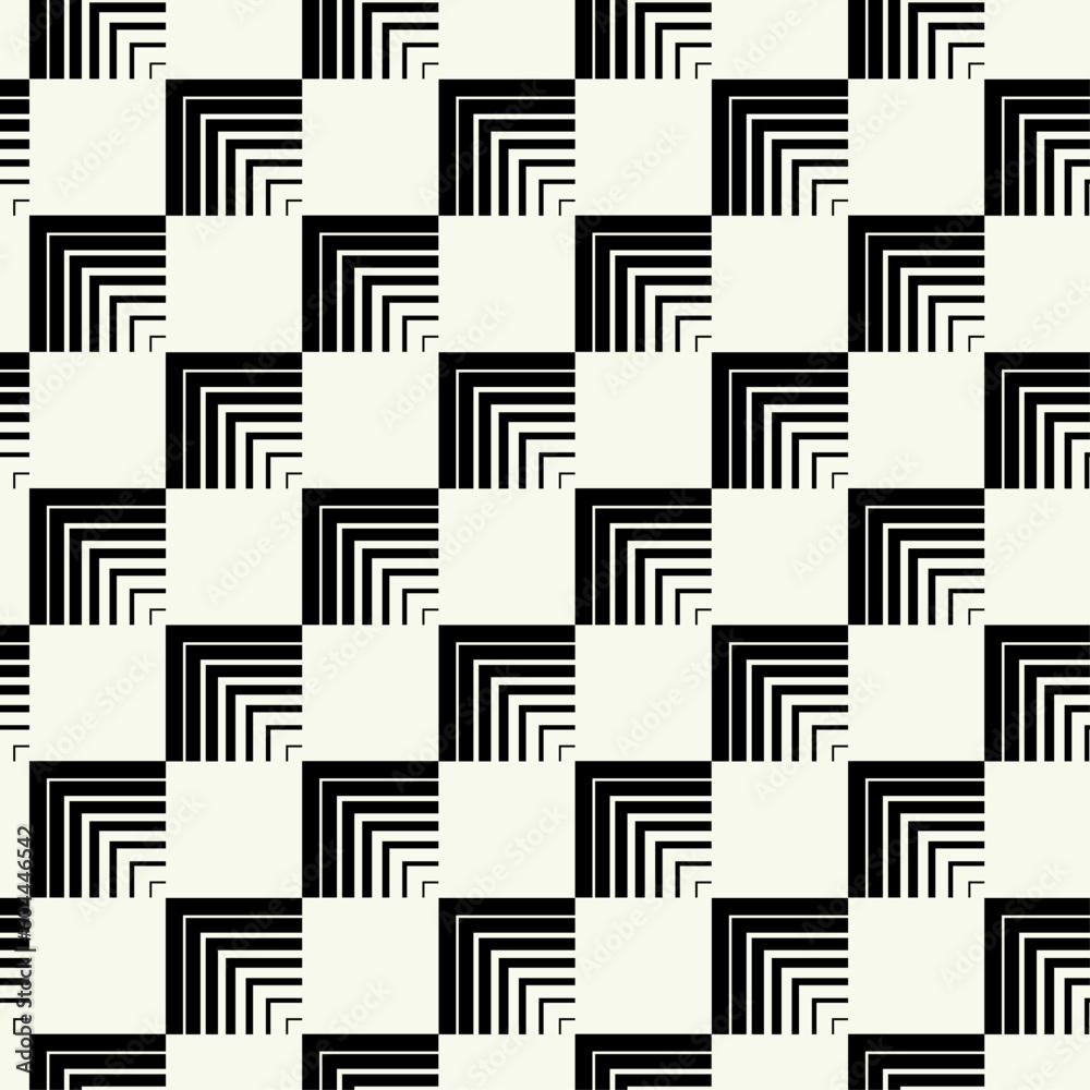 Vector monochrome geometric pattern in simple graphic design. Fashion trendy geometry. Vector monochrome geometric pattern in simple graphic design. Fashion trendy geometry.