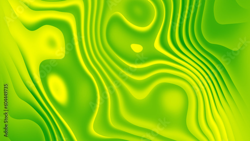 Abstract in high 8K resolution of abstraction animation bright citrus acid backdrop. Creative light green and yellow fruit gradients creative wallpaper