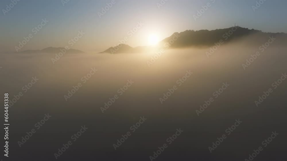 custom made wallpaper toronto digitalFlying through cinematic golden glowing cloudscape towards golden sunset sun. Flying in soft clouds. Aerial perspective view of flying over clouds. Sky with clouds and sun. Beautiful dream footage 4K