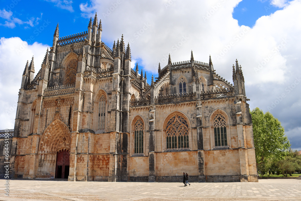 The Batalha Monastery one of the most impressive religious buildings of Portugal Gothic Monastery