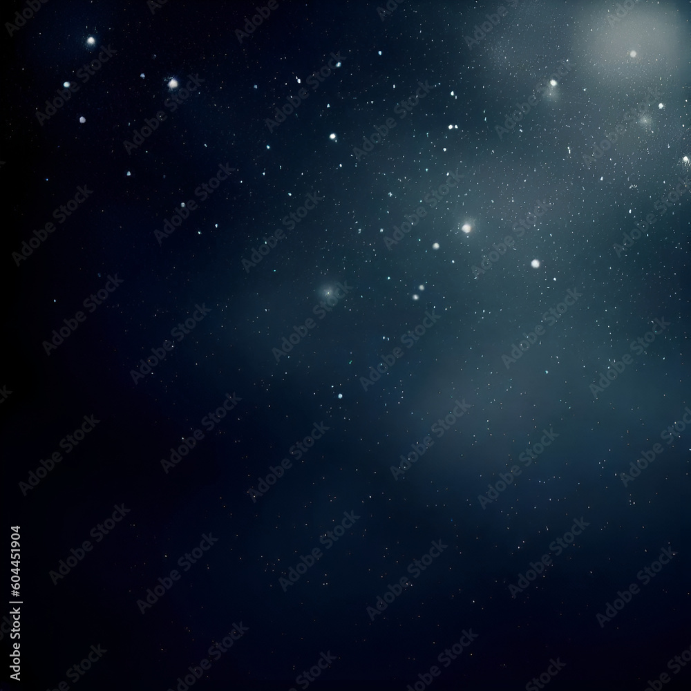 night sky with stars suitable for Ramadan Kareem , Hari Raya, Eid Mubarak, Eid al Adha.