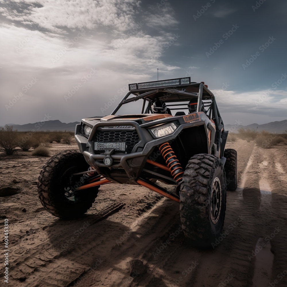 Polaris RZR or Can Am Maverick, off-road vehicle Polaris RZR or Can Am Maverick, off-road vehicle