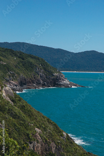 View walking to Praia da Lagoinha do Leste, Florianópolis, Santa Catarina, Brasil © ale