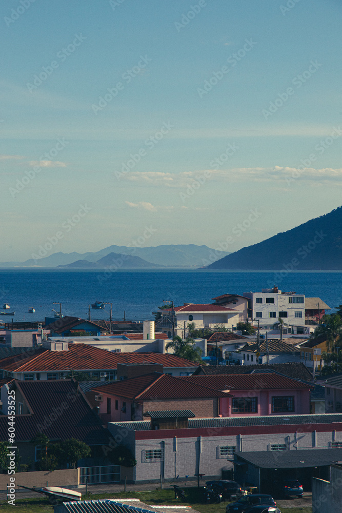 View of Pantano do Sul, Florianópolis, Santa Catarina,
Brasil
