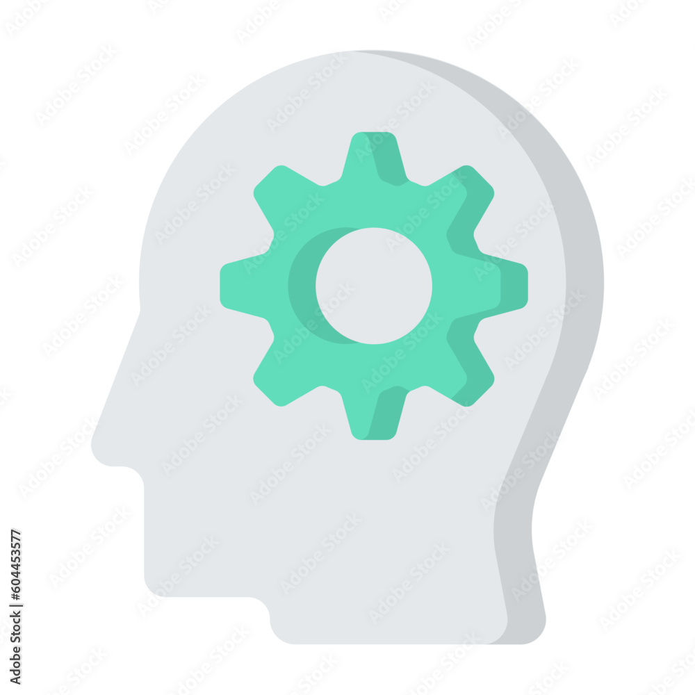 Machine Learning Flat Icon Machine Learning Flat Icon