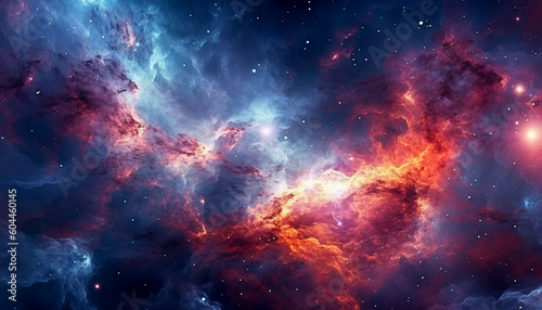 background of nebula galaxy