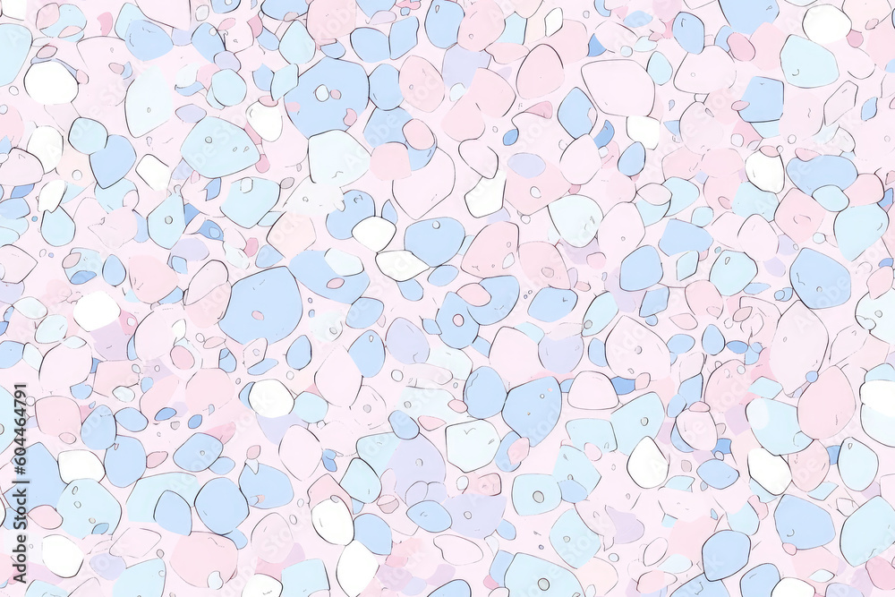 sweet cotton candy tone terrazzo background