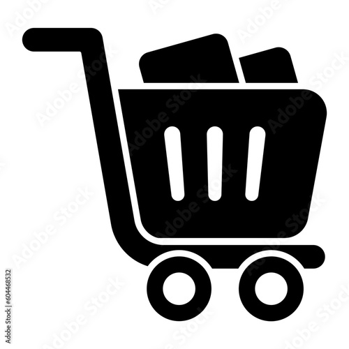 Shopping Cart Glyph Icon