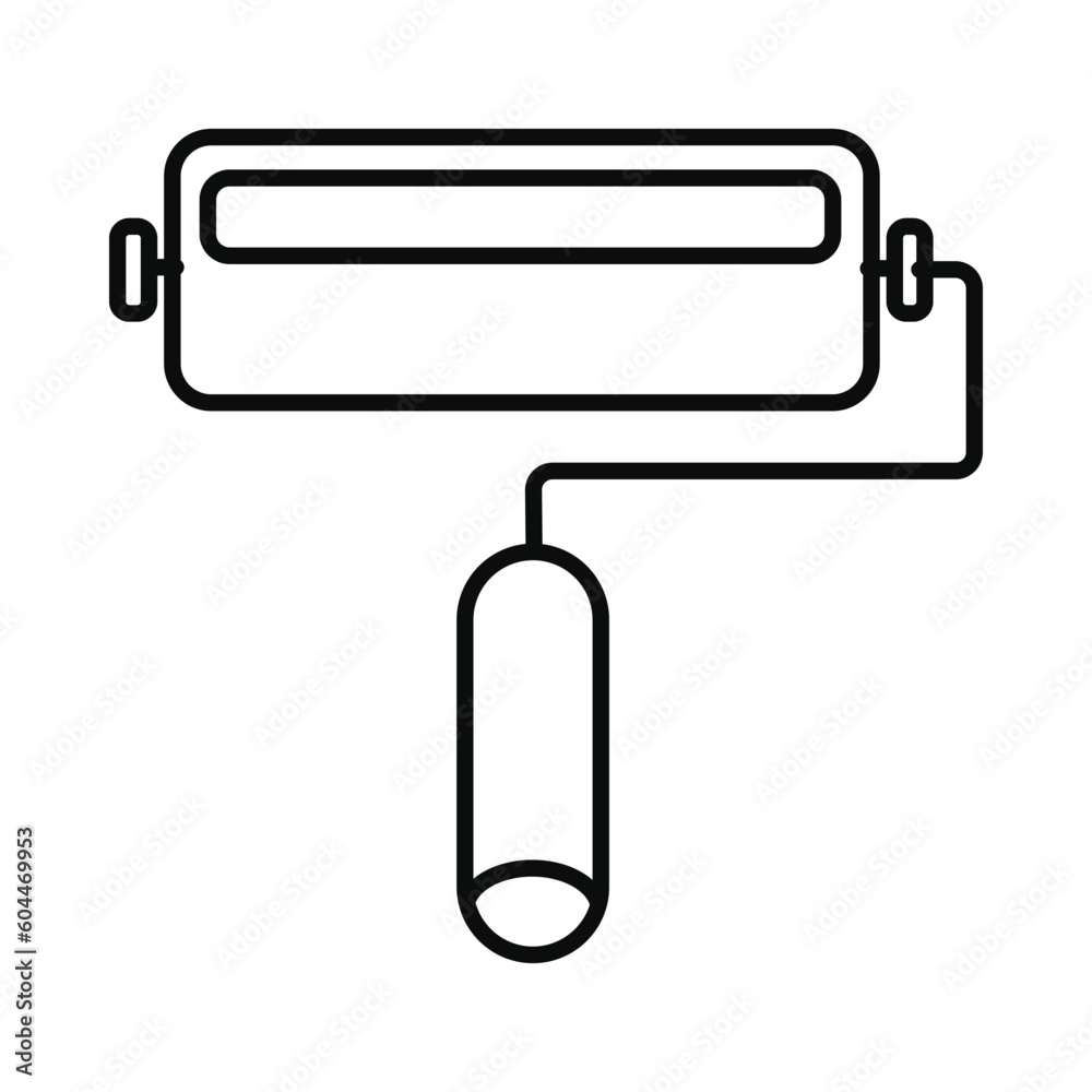painting, brush, painting roll brush icon painting, brush, painting roll brush icon