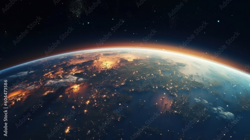 Fototapeta premium Earth from Space