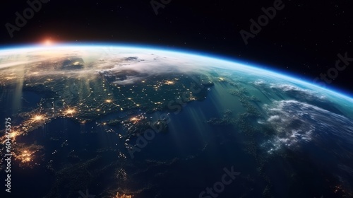 Earth from Space © Left