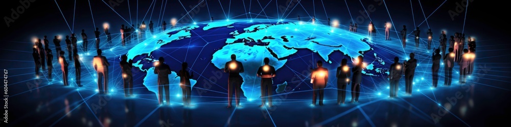 Planet Earth Projection on a Digital Device generated by AI Planet Earth Projection on a Digital Device generated by AI