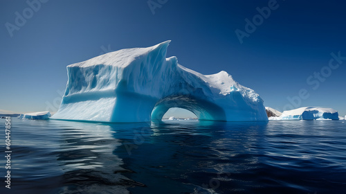 輝く南極の氷原 No.002 | Glistening Antarctic Icefields Generative AI