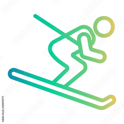 skiing icon