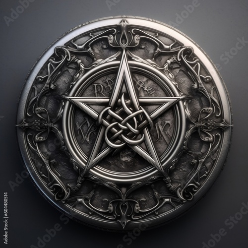 Ancient pentagram symbol