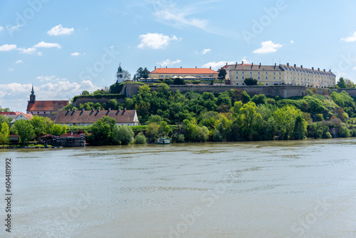 Petrovaradin Fortress on the Danube river in Novi Sad, Serbia
