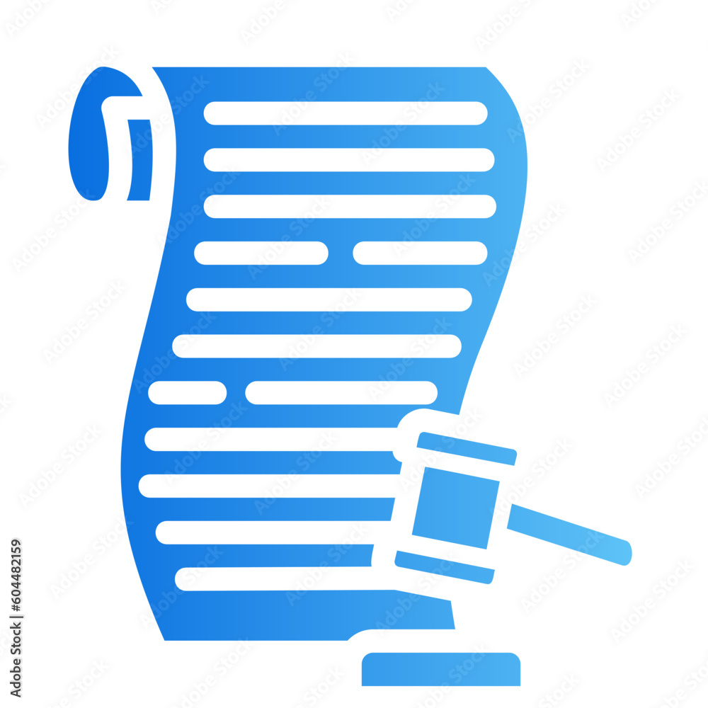 legal gradient icon legal gradient icon