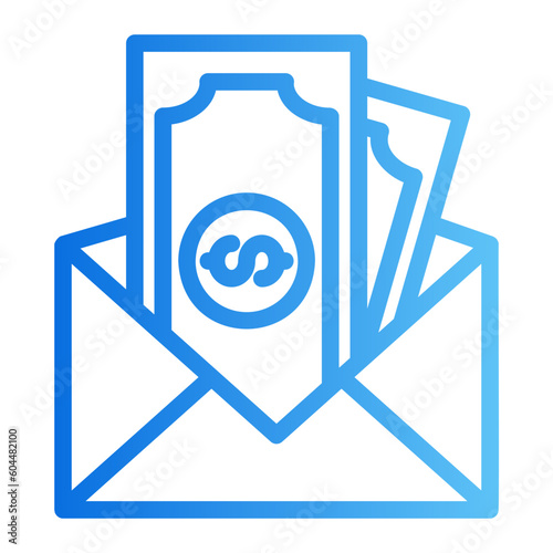 bribe gradient icon