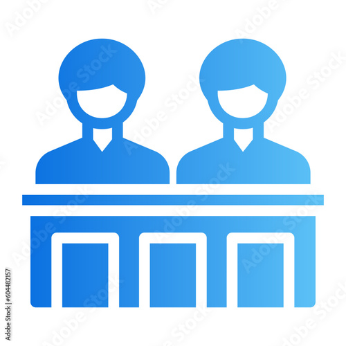 jury gradient icon