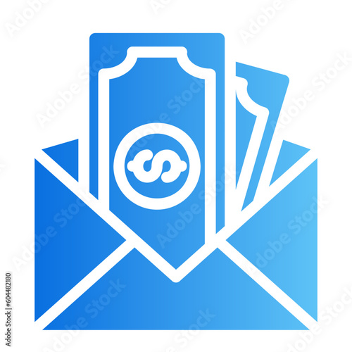 bribe gradient icon