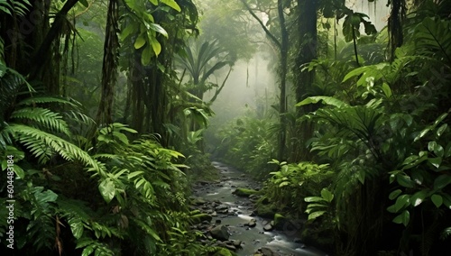 Central American Rainforest  Biodiverse and lush wilderness