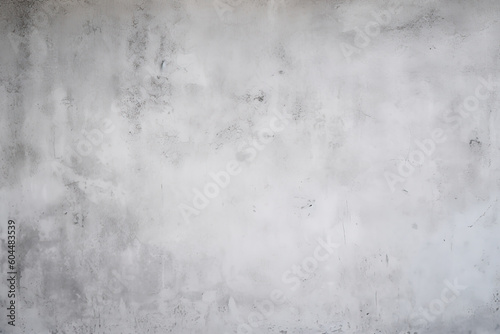 White gray cement concrete texture, grunge rough old stain background. AI Generative.