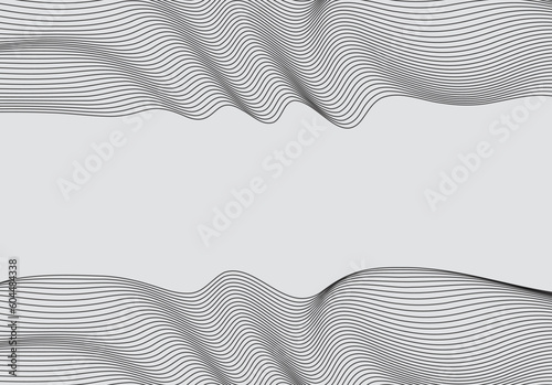 moutain terrain with blank space striped line curve pattern technology modern art background for advertisement product banner and label website template landingpage vector eps
