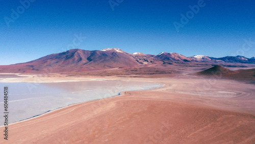 crater lake in atacama desert (ID: 604484518)