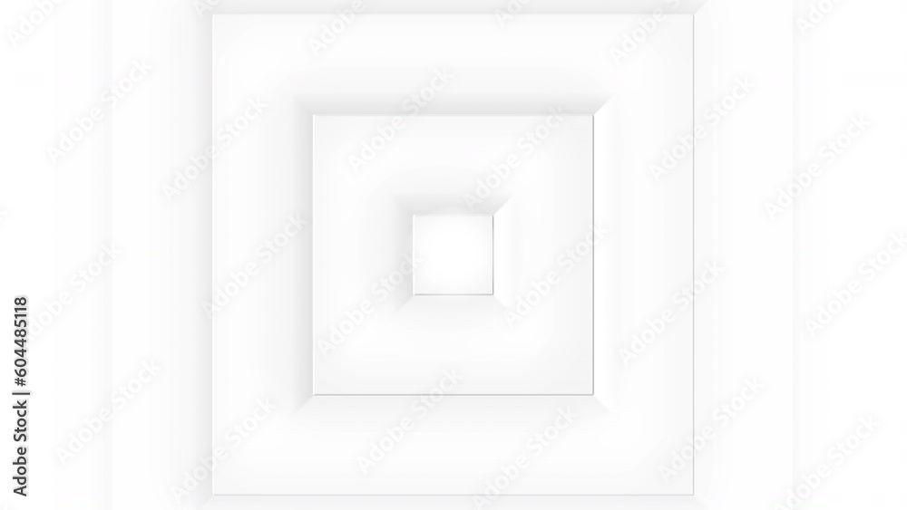 White square minimal design motion background. Seamless looping animation White square minimal design motion background. Seamless looping animation