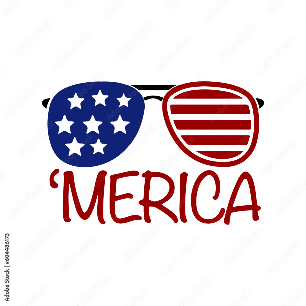 Patriotic Sunglasses Svg, American Glasses Svg,July 4th Svg Files