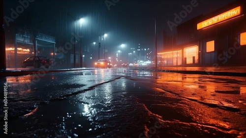 night city street © Denys