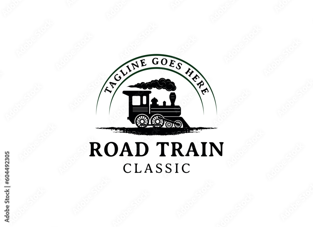 Train Locomotive Logo Design. Train Logo Design Train Locomotive Logo Design. Train Logo Design
