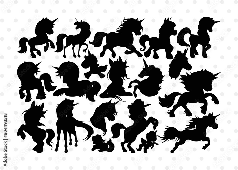 Unicorn SVG Cut Files | Unicorn Silhouette | Unicorn Face Svg | Kids Unicorn Svg | Unicorn Eyelashes Svg | Unicorn Bundle