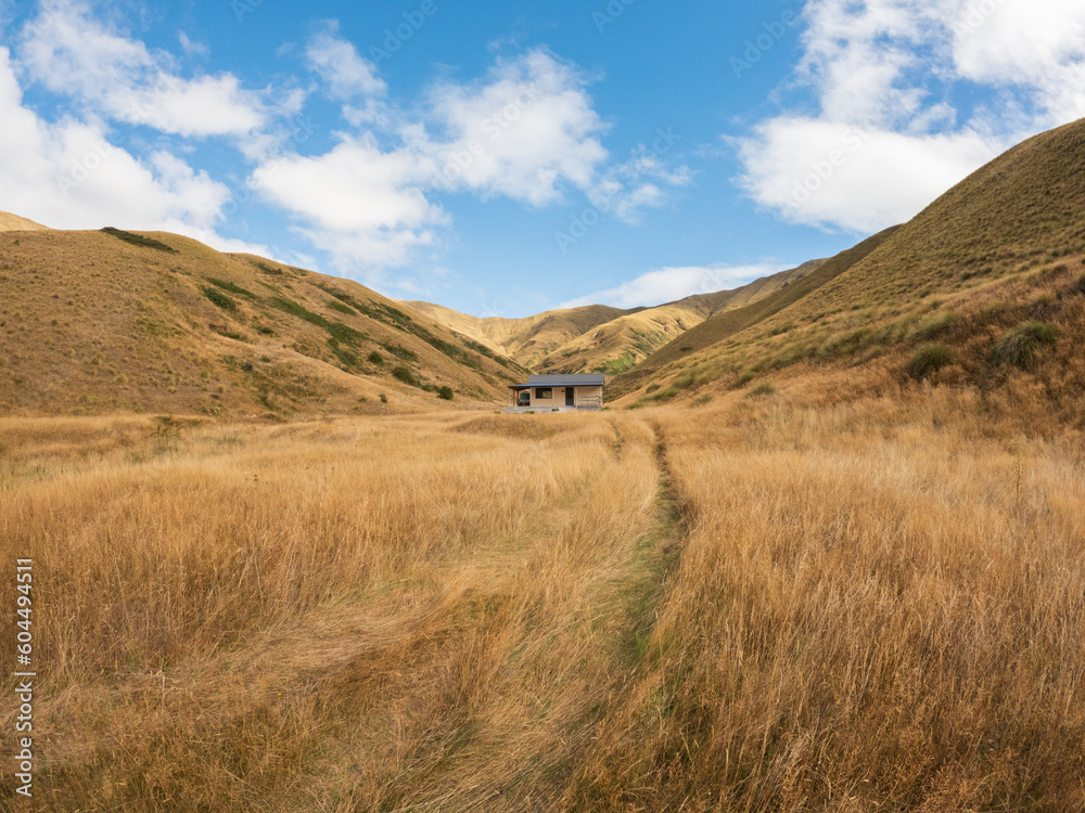 Backcountry Hut near Queenstown, New Zealand Backcountry Hut near Queenstown, New Zealand