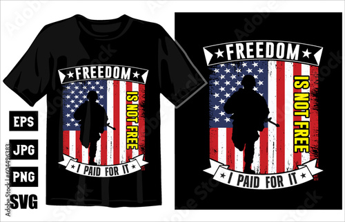 4th July independent day t-shirt design vector, freedom t-shirt design graphic, independence day vintage t-shirt