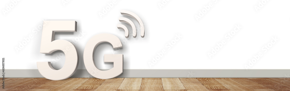 Concept of future technology 5G network systems and internet. 3d illustration Concept of future technology 5G network systems and internet. 3d illustration