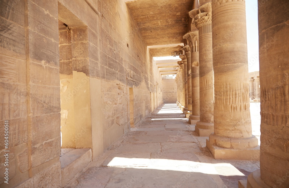 The Stunning Island Temple of Philae in Aswan, Egypt The Stunning Island Temple of Philae in Aswan, Egypt