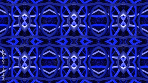 Abstract 3D Background, repeating geometric pattern, modern seamless pattern, 4K resolution, 3D