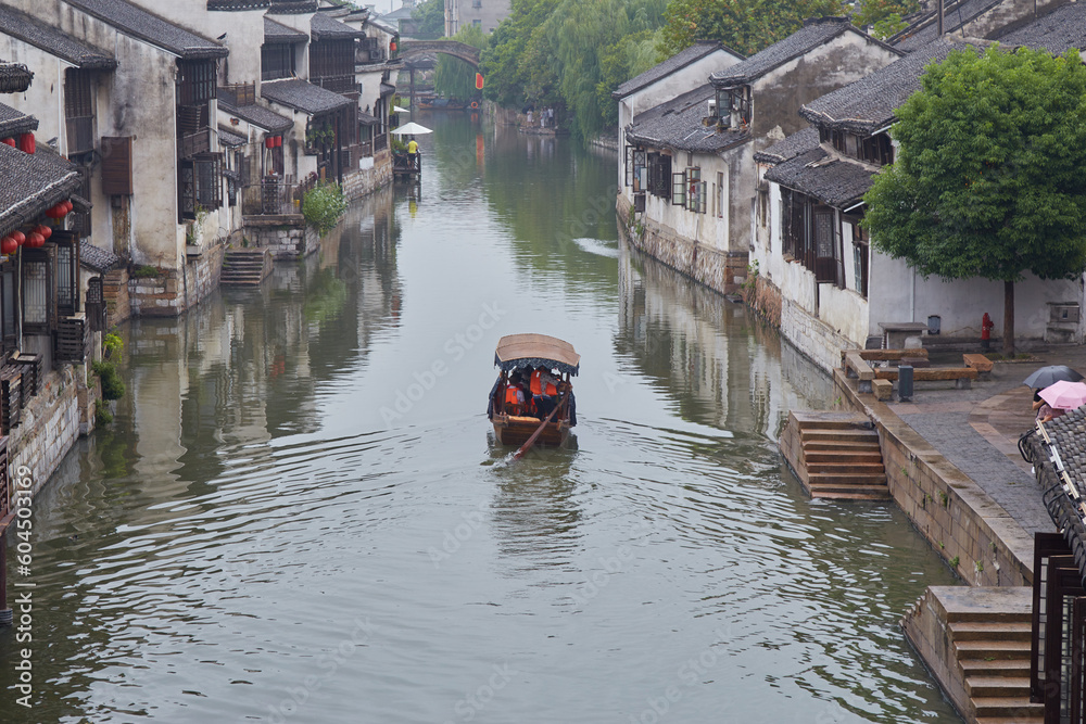 Nanxu, the water town of China's Huzhou Province, maintains the look and feel of its Qing Dynasty apex