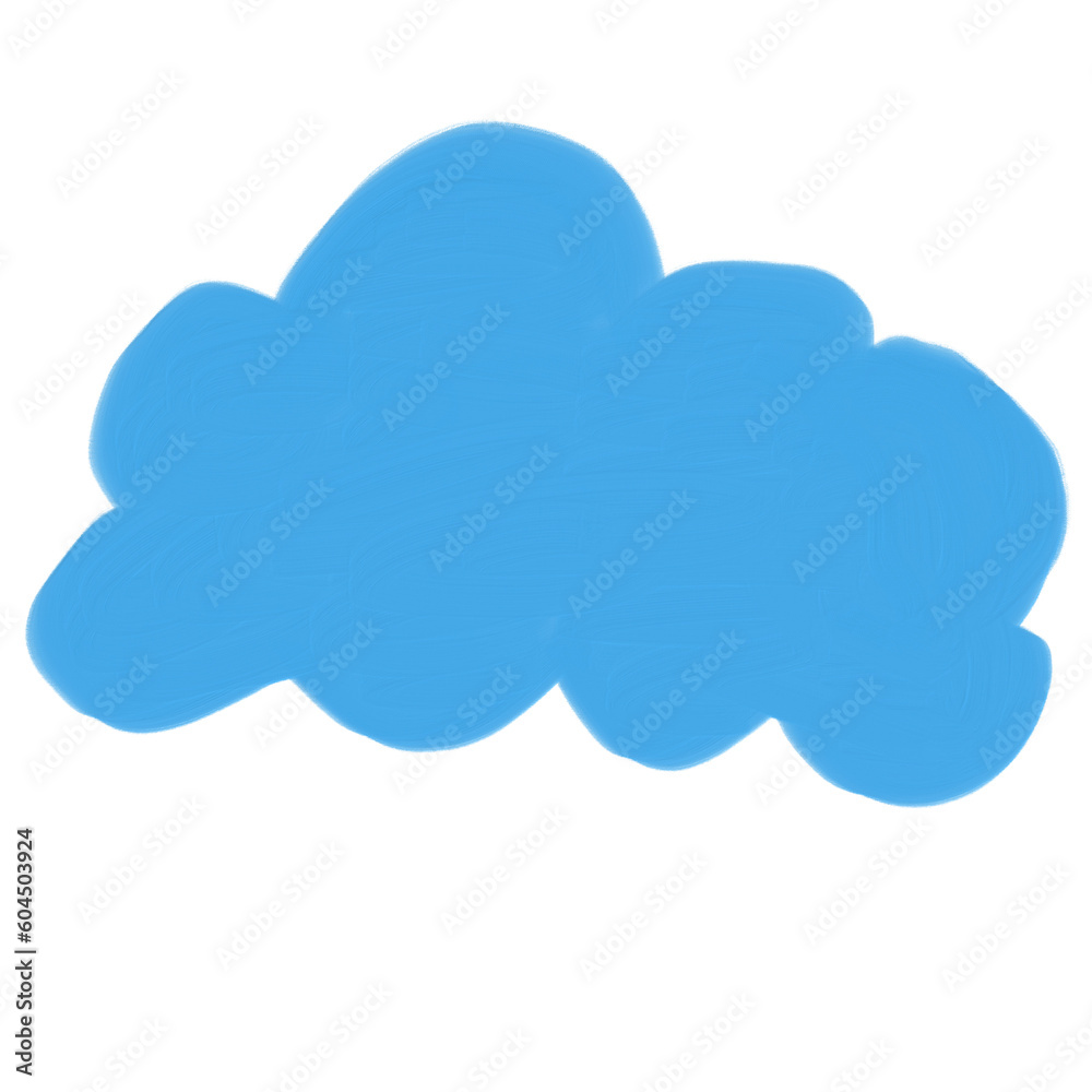 Fototapeta premium Blue color template text writing in flame