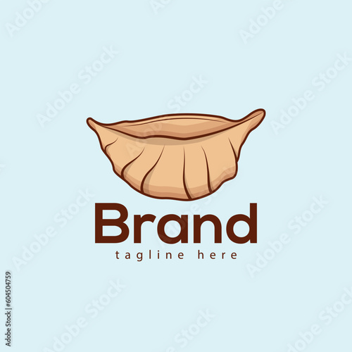 Dim Sum Restaurant Food Brand, Taste Healthy Dim Sum Delicious Chinese Food Illustration Vector Clip Art Design With Premium Modern Logo Template.