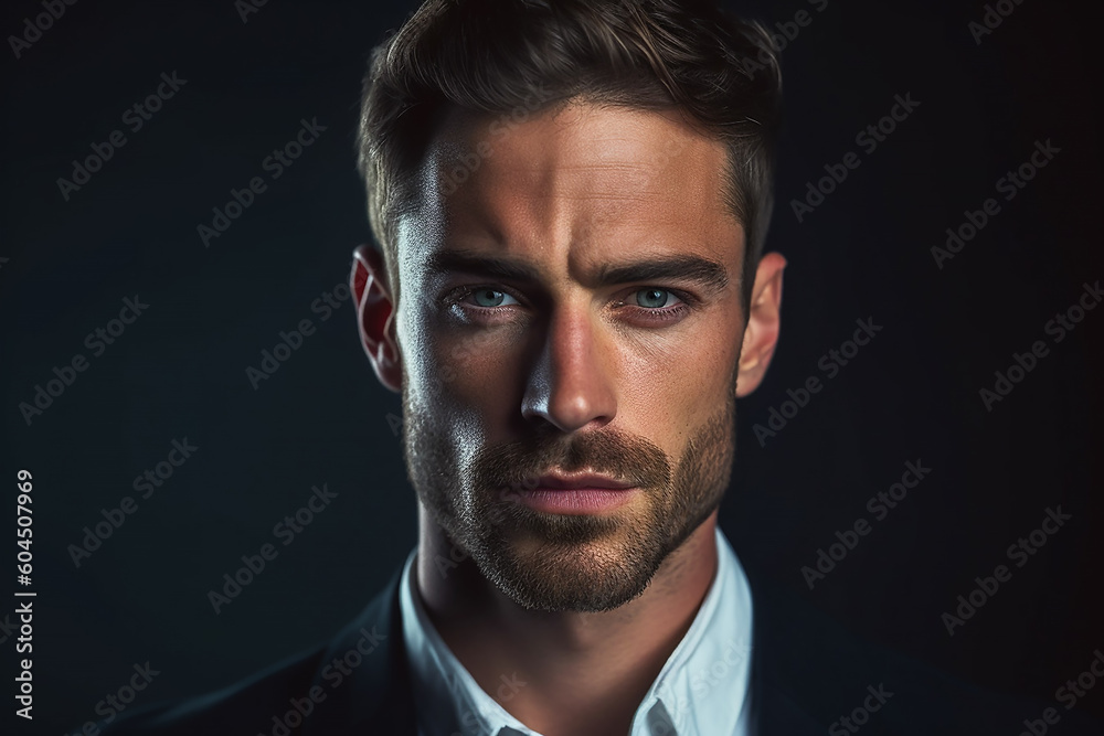 Männermodel Gesicht KI Männermodel Gesicht KI