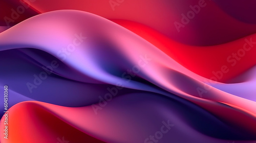 Red and Pink modern abstract background Generative Ai