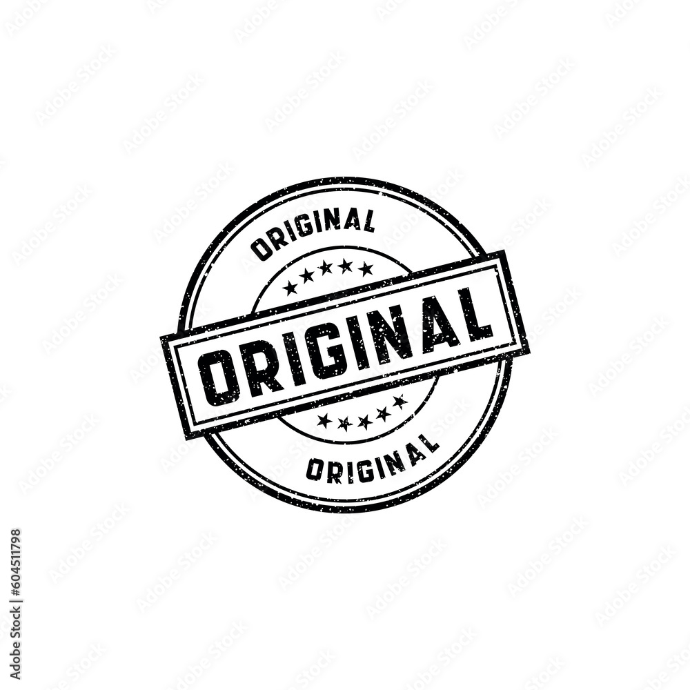 Obraz premium Vector original seal stamp vector