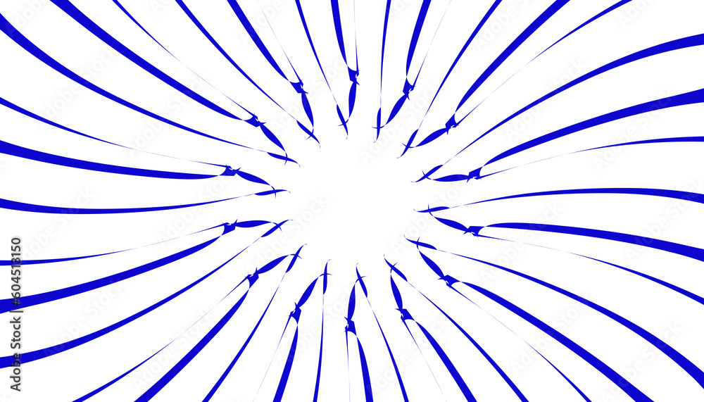 Fototapeta premium Aesthetic blue color pattern abstract background illustration