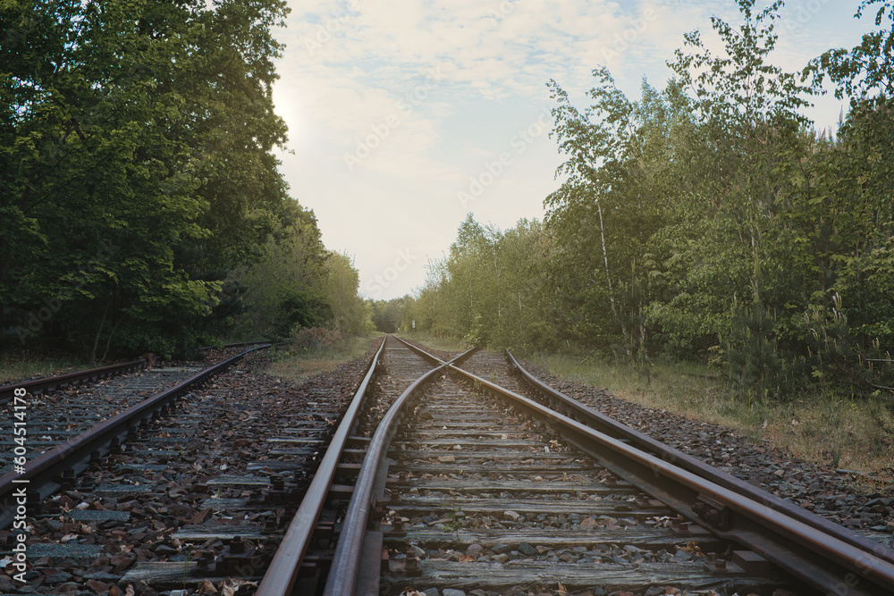 Bahnstrecke - Gleis - Railway track