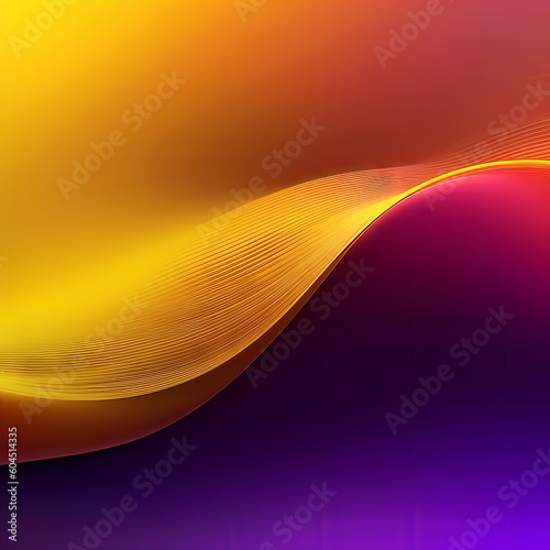 Rendering of Abstract Pink, Blue, Orange and Purple Material Pattern, Generative Ai Illustration