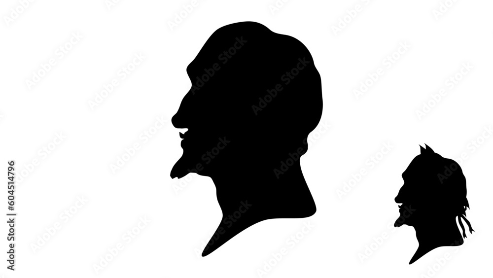 Ferdinand II silhouette, Holy Roman Emperor